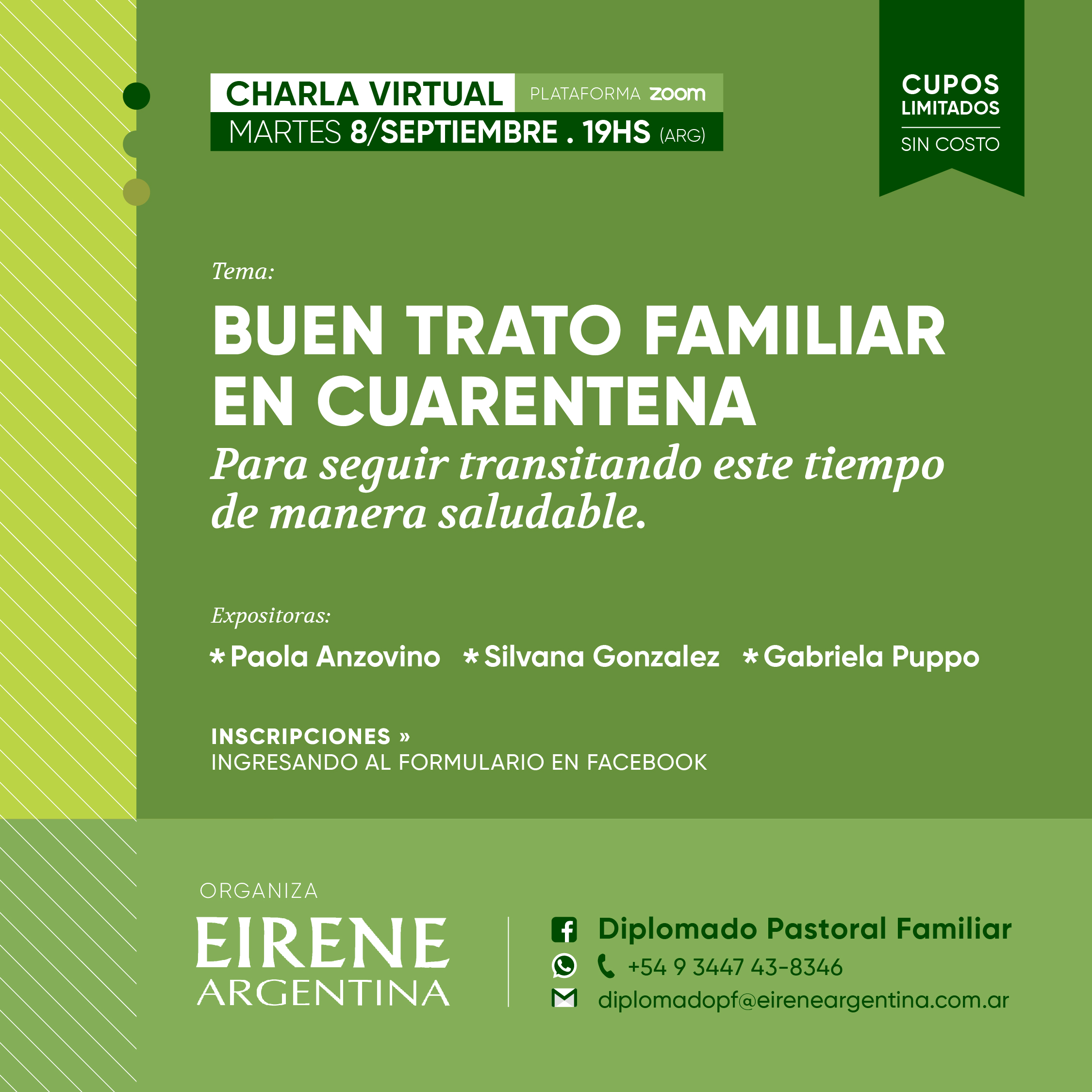 Charla Virtual EIRENE 08/09/2020  https://forms.gle/gAbJjCcQyJHQcg7PA