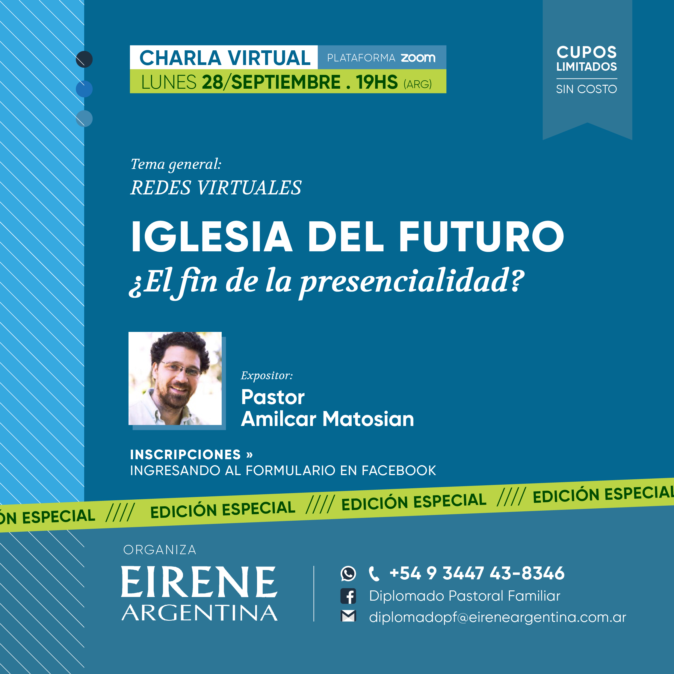 Charla Virtual EIRENE 28/09/2020  https://forms.gle/Eapp9QTAeY95Vwxq7