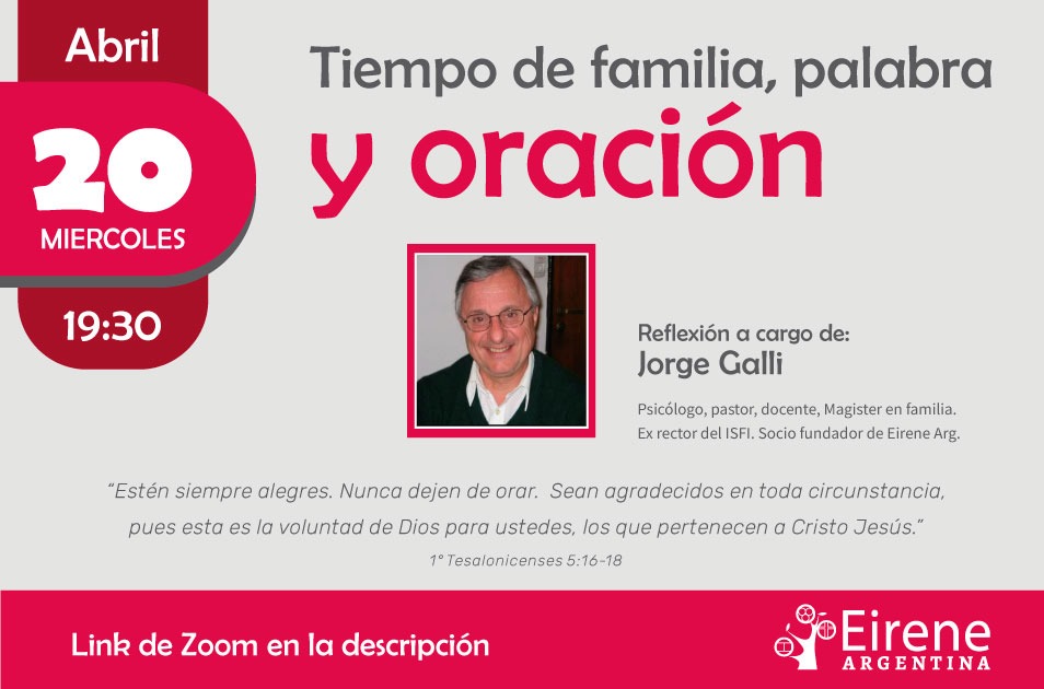 TIEMPO de FAMILIA Abril 2022    Unirse a la reunión Zoom  https://us02web.zoom.us/j/4861264214  ID de reunión: 486 126 4214  #Somo