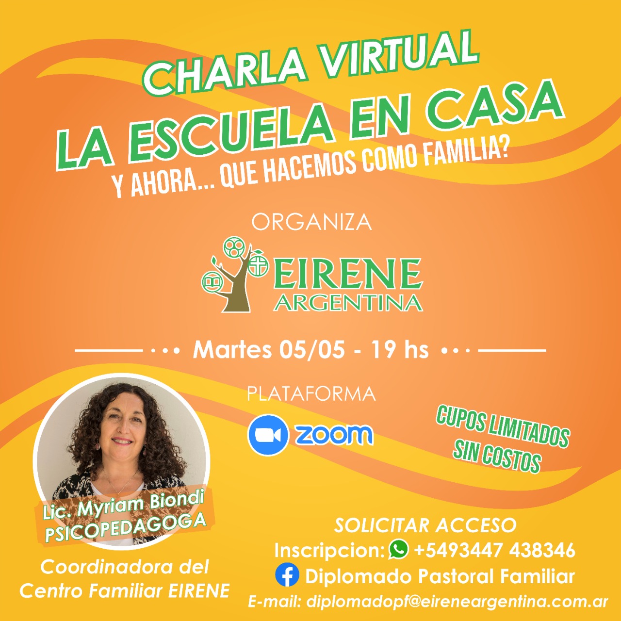 Charla Virtual EIRENE 05/05/2020